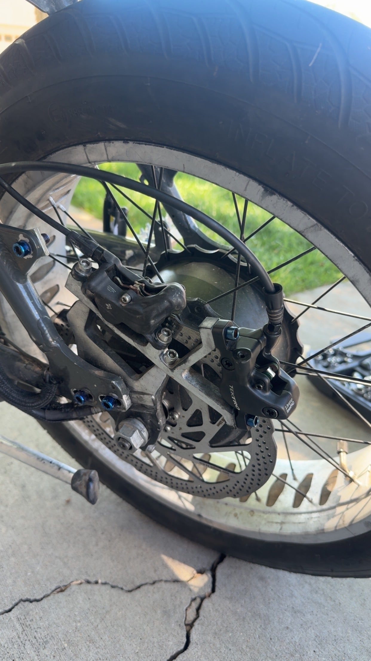 ebike full foot brake kit